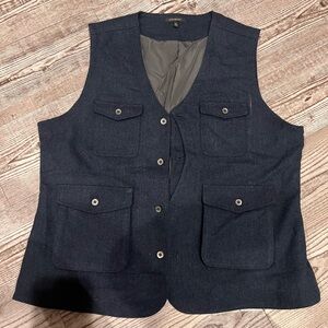 Men's Navy Utility Vest